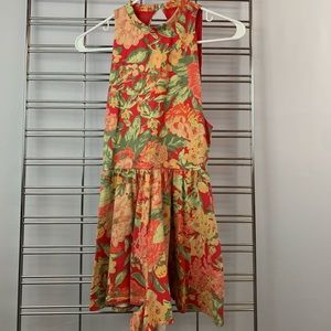 Floral urban outfitters romper